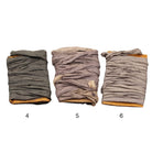 Combination of dark and light grey shades of Sari Silk Ribbon