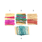 Double shade premium twisted sari silk ribbon cord