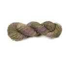 Cotton-Linen Sparkle Yarn in green shades – eco-blend DK yarn with light shimmer.