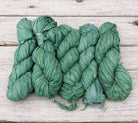 Eucalyptus sari silk ribbon 50 gram skeins
