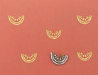 Tropical Fruit Stamp Set – Pineapple, Watermelon & Citrus Wooden Printing Blocks for Fabric, Textile, Craft Printing