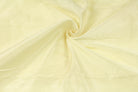 Vanilla cream faux dupioni fabric showing a soft textured silk-like surface and gentle sheen.