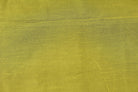 Golden olive faux silk fabric laid flat, showing its textured surface and warm olive colour.