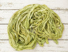 Coiled Spring Willow recycled sari silk ribbon yarn