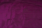 Plum Purple Dupion Silk Fabric laid flat displaying its luxurious colour, subtle sheen, and natural dupion silk texture