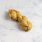 Butterscotch sari silk ribbon – soft golden yellow tone