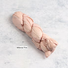 Millennial Pink sari silk ribbon – trendy soft blush tone