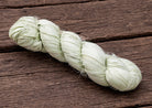 Sage Mist sari silk ribbon skein