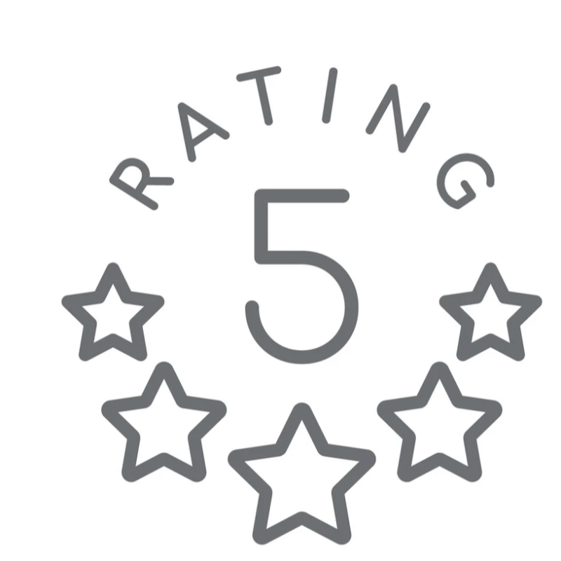 Five-star customer rating – trusted quality and service