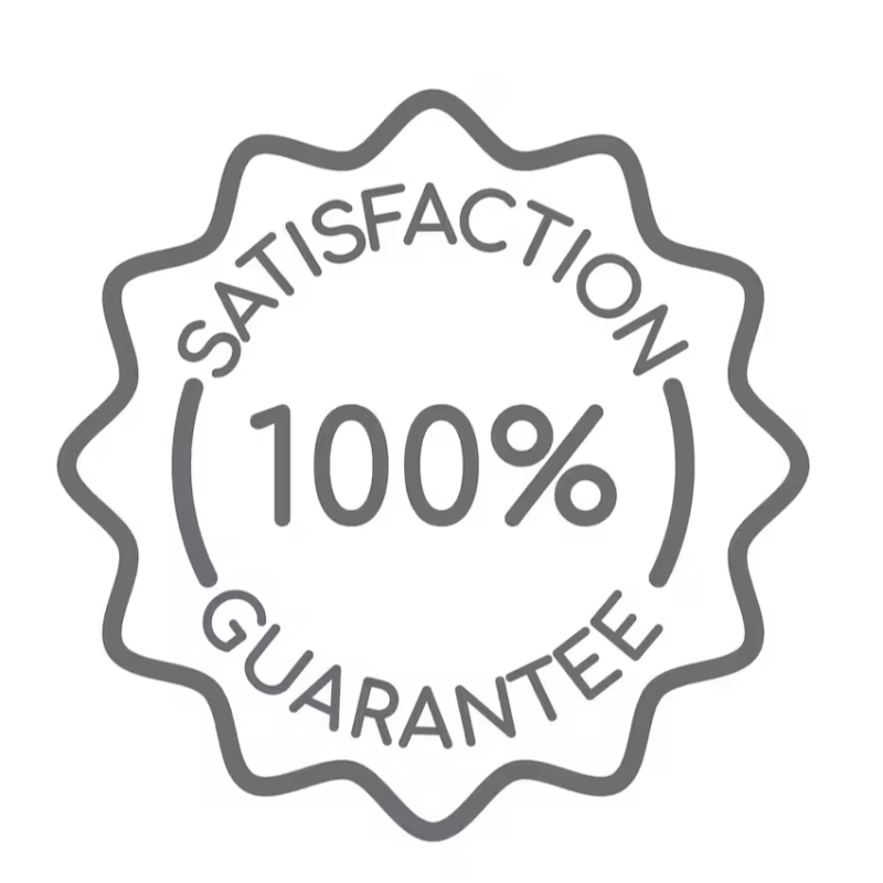 100% satisfaction guarantee – easy returns and support